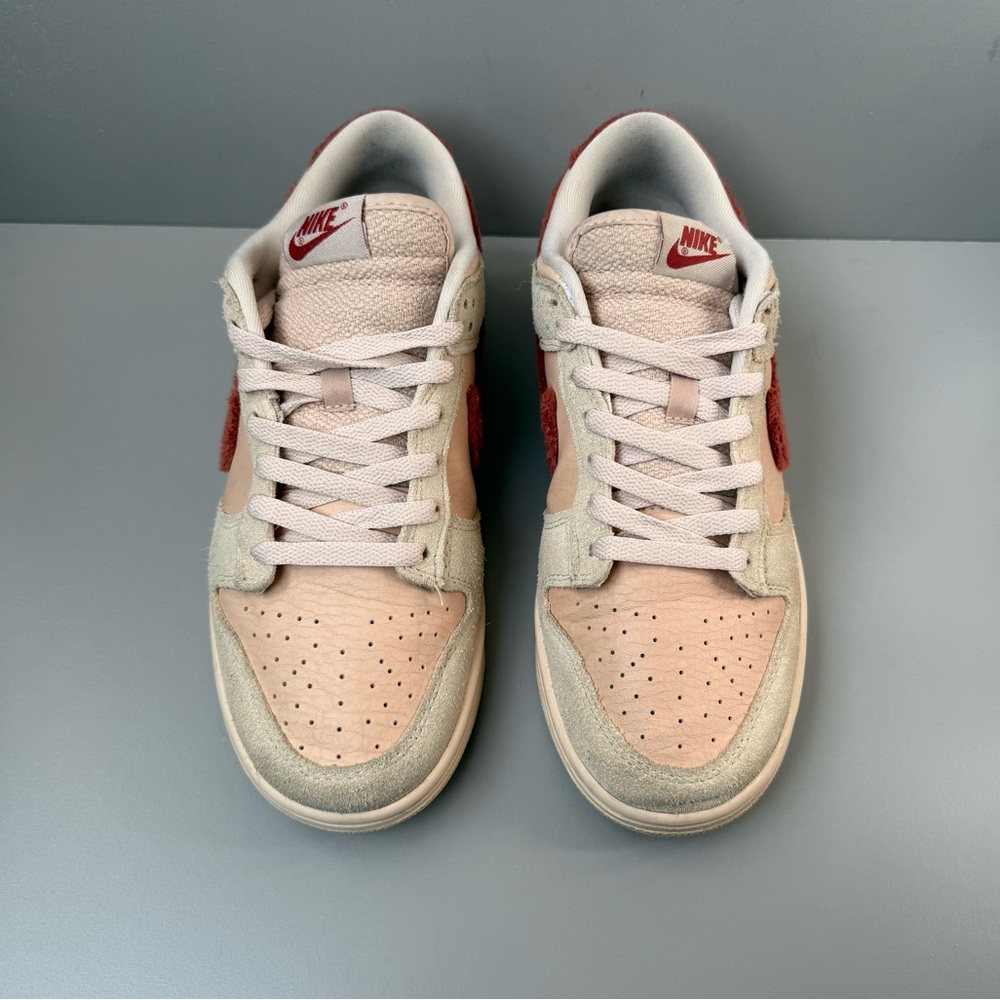 Size 9.5 - Nike women’s Dunk Low Terry Swoosh